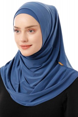 Esma - Hijab Amira Denim - Firdevs