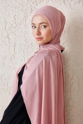 Sibel - Hijab Jersey Rosa De Antaño
