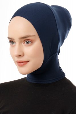 Elnara - Pañuelo Plain Hijab Azul Marino