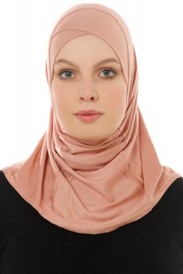 Hanfendy Cross Logo - Hijab One-Piece Peanut