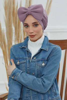 Julia - Turbante De Algodón Lilac