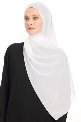Hiyab Chiffon - Blanco