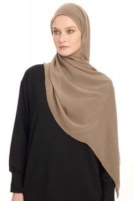 Hiyab Chiffon - Taupe Oscuro