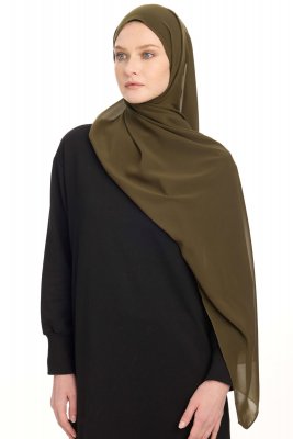 Hiyab Chiffon - Caqui