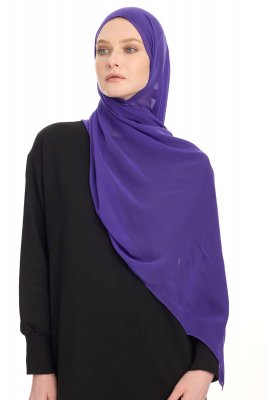 Hiyab Chiffon - Púrpura