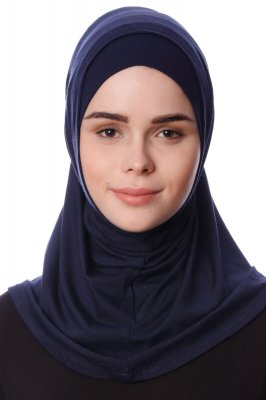 Nehir - Hijab 2-Piece Al Amira Azul Marino