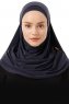 Esma - Hijab Amira Antracita - Firdevs