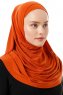 Esma - Hijab Amira Naranja - Firdevs