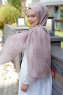 Akay - Hijab Estampado Taupe - Sal Evi
