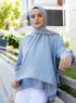 Emira - Hijab Gris Claro - Sal Evi