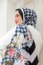 Hijab Twill Con Estampado De Cristal - Sal Evi