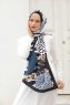 Hijab Twill Con Estampado De Cadena - Sal Evi