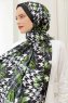 Hijab Twill Con Estampado De Bosque - Sal Evi