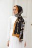 Hijab Twill Con Estampado De Diamond - Sal Evi