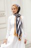Hijab Twill Con Estampado De Yellow Pearl - Sal Evi