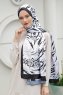 Hijab Twill Con Estampado De Whirlpool - Sal Evi