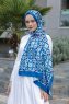 Hijab Twill Con Estampado De Spring - Sal Evi