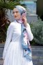 Hijab Twill Con Estampado De Pink Breeze - Sal Evi
