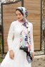 Hijab Twill Con Estampado De Garden - Sal Evi
