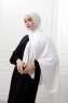 Sibel - Hijab Jersey Blanco
