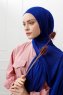 Sibel - Hijab Jersey Azul