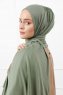 Sibel - Hijab Jersey Verde