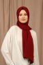 Yildiz - Hijab Crepe Chiffon Burdeos