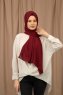 Yildiz - Hijab Crepe Chiffon Cherry