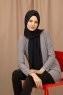 Yildiz - Hijab Crepe Chiffon Azul Marino Oscuro