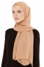 Derya - Hijab Práctico Chiffon Gold