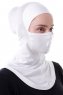 Damla - Pañuelo Máscara Ninja Hijab Crema