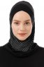 Babe Cross - Hijab Al Amira One-Piece Negro & Blanco