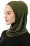 Babe Plain - Hijab Al Amira One-Piece Caqui