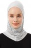 Babe Plain - Hijab Al Amira One-Piece Gris Claro