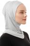 Babe Plain - Hijab Al Amira One-Piece Gris Claro
