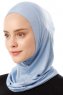 Babe Plain - Hijab Al Amira One-Piece Azul Claro