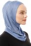 Babe Plain - Hijab Al Amira One-Piece Índigo