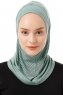 Babe Plain - Hijab Al Amira One-Piece Verde