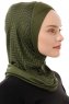 Silva Cross - Hijab Al Amira One-Piece Caqui
