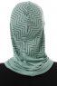 Silva Cross - Hijab Al Amira One-Piece Verde