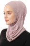 Silva Plain - Hijab Al Amira One-Piece Piedra Gris