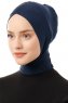 Elnara - Pañuelo Cross Hijab Azul Marino