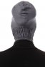 Elnara - Pañuelo Cross Hijab Gris Oscuro