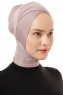 Elnara - Pañuelo Cross Hijab Piedra Gris
