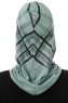 Ekose Cross - Hijab Al Amira One-Piece Verde