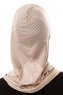 Wind Plain - Hijab Al Amira One-Piece Taupe Claro