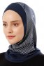 Wind Cross - Hijab Al Amira One-Piece Azul Marino