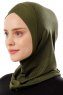 Wind Cross - Hijab Al Amira One-Piece Caqui