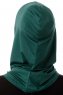 Logo Plain - Hijab Al Amira One-Piece Verde Oscuro