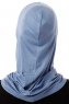 Logo Plain - Hijab Al Amira One-Piece Índigo